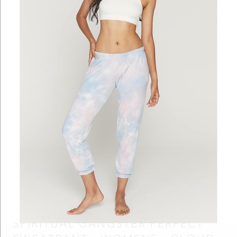 NWT Spiritual Gangster tie dye Perfect Sweatpants